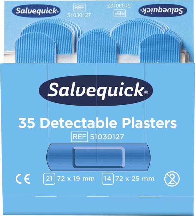 Immagine prodotto Salvequick Strisce di gesso rilevabili (6 x)