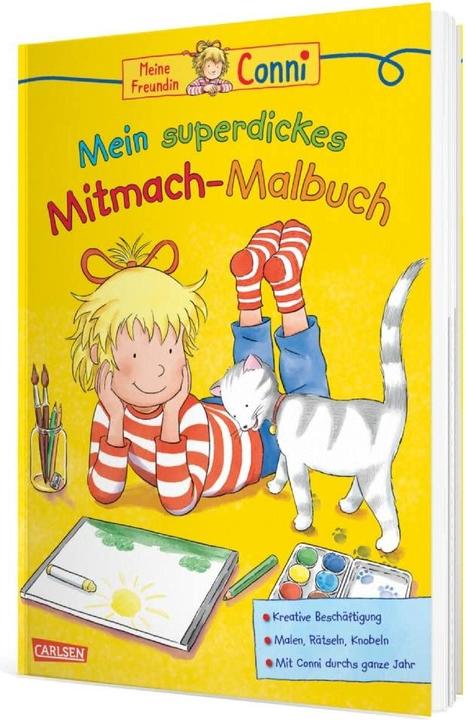 Image du produit Série jaune Conni : mon livre de coloriage interactif super épais