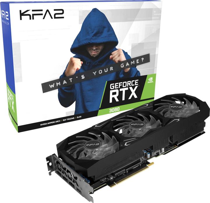 Produktbild KFA2 GeForce RTX 3080 SG OC LHR (10 GB)