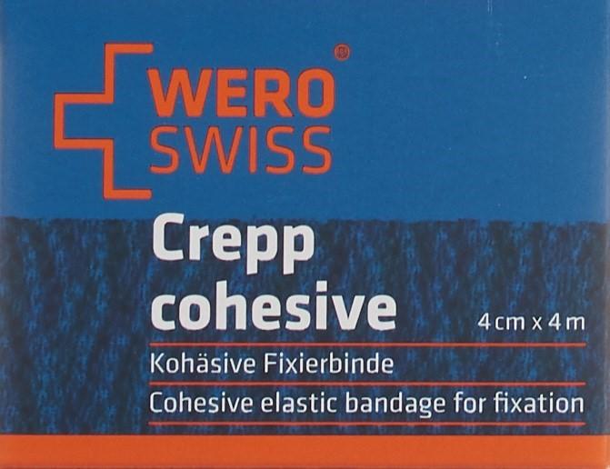 Image du produit Wero Swiss Lux K-10 Elastische Fixierbinde 4mx4cm weiss