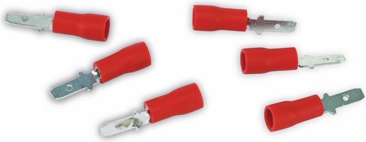 Produktbild Eneroid Flachstecker, 2,8mm, rot, 10 Stück