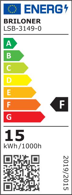 Energy Label Briloner Frame (3300 lm)