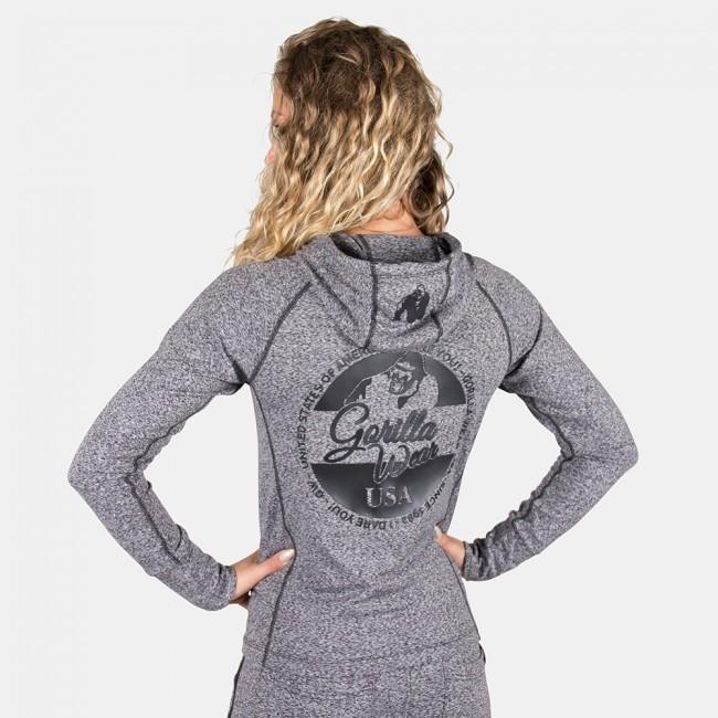 Produktbild Gorilla Wear Shawnee Zipped Hoodie Mixed Grey (XS)