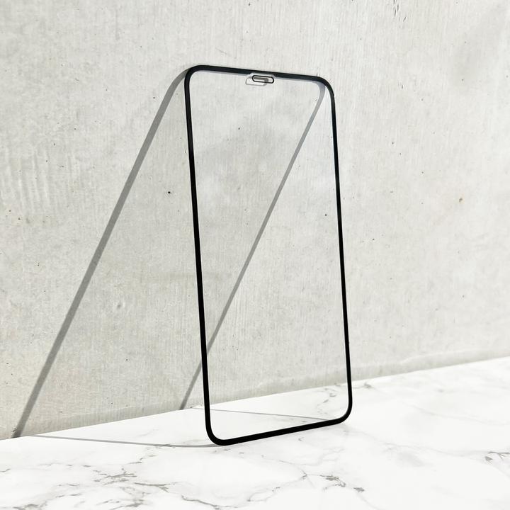 Produktbild PhoneLook 3D Tempered Glass Full Screen Display Schutzglas mit schwarzem Rahmen (1 Stück, Samsung Galaxy A40)