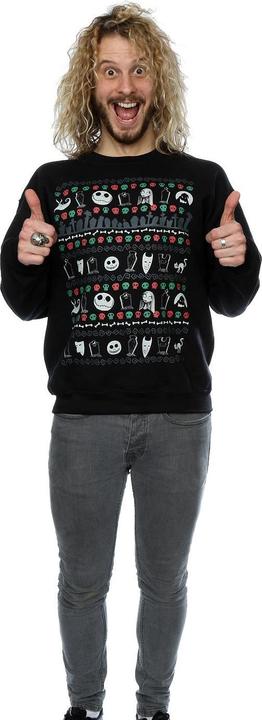 Produktbild Disney Nightmare Before Christmas Festive Icons Sweatshirt (XL)
