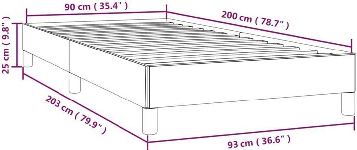 Actual product image VidaXL Nurten (90 x 200 cm)