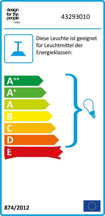 Label énergétique Nordlux Pure (E27)
