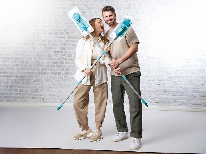 Immagine prodotto Leifheit Mop Power Clean micro duo, funzione spray: No (1 pz.)