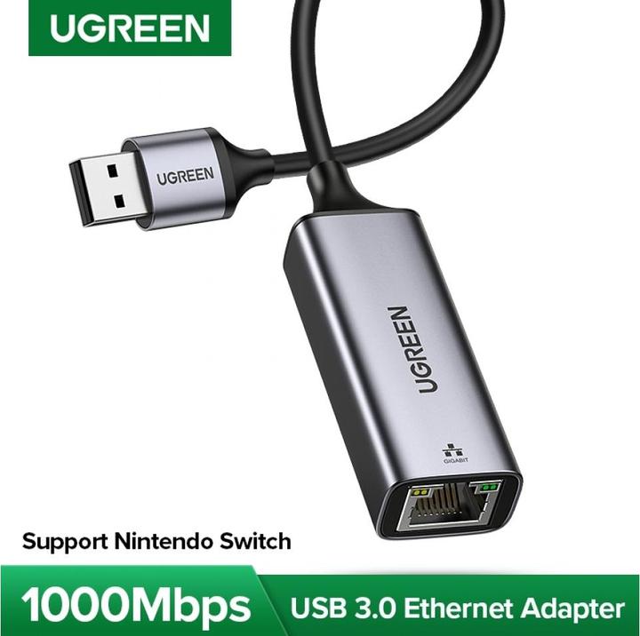 Immagine prodotto Ugreen Adattatore Ethernet (USB, RJ45 Gigabit Ethernet (1x))