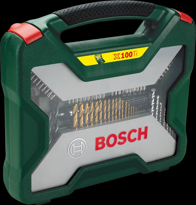 Actual product image Bosch Zubehör X-Line Titanium Drill and Bitset 100 pieces (32 mm, 38 mm, 45 mm, 54 mm)