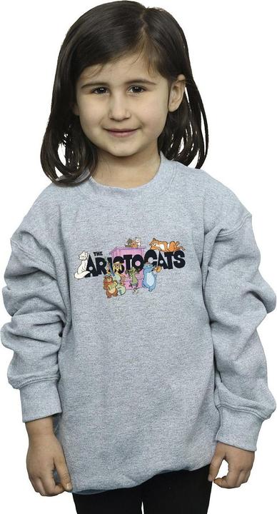 Immagine prodotto Disney The Aristocats Music Logo Felpa Ragazze (140, 146)