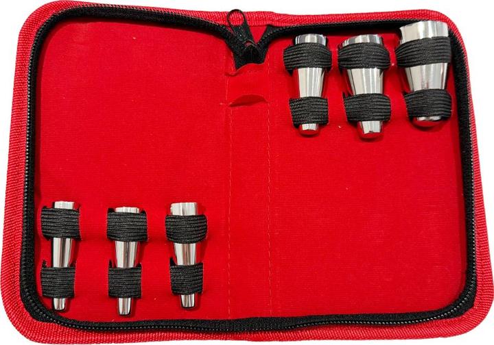 Image du produit Star Piercing 6-teiliges Dehnstab Set (Nr.3) 11 mm - 25 mm (sans laiton, Acier chirurgical 316L)