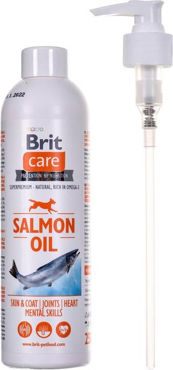 Actual product image Brit Care Salmon Oil Lachs (Senior, Adult, Junior, Puppy + kitten, 1 pcs., 275 g)