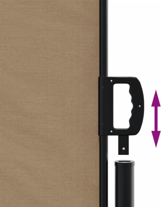 Actual product image VidaXL Extendable side awning (6 m)
