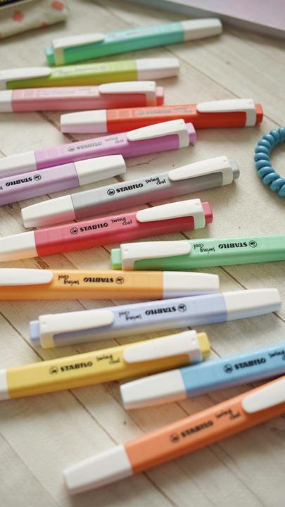 Actual product image STABILO Textmarker Swing Cool (Pastel shades, 4 mm, 8 x)