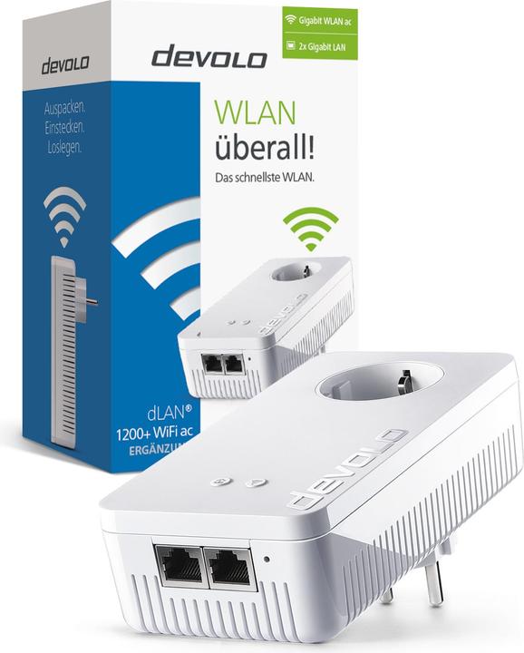 Actual product image Devolo dLAN 1200+ expansion (300 Mbit/s)