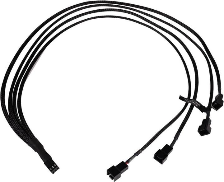 Actual product image Alphacool LK Y-splitter 3-pin to 4x 3-pin 60cm
