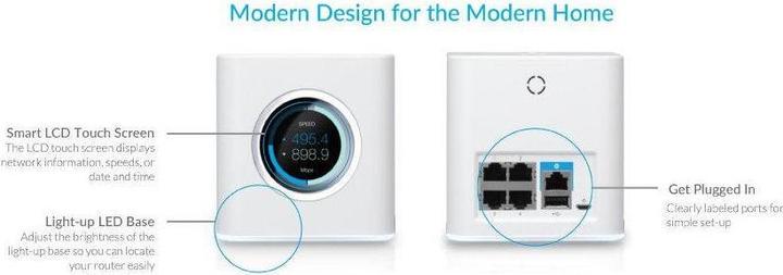 Actual product image Ubiquiti Amplifi Mesh Router