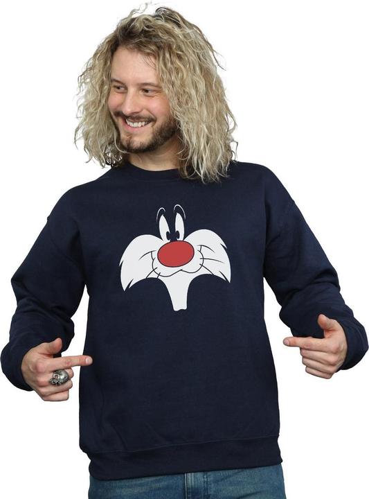 Immagine prodotto Looney Tunes Sylvester Big Face Felpa Uomo (XXL)