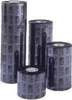 Actual product image Zebra Ribbon Wax/Resin, 110mm x 450m (11 cm, Black)