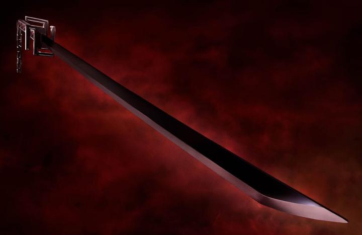 Actual product image Bandai Namco Bleach Proplica replica 1/1 Tensazangetsu sword 121 cm
