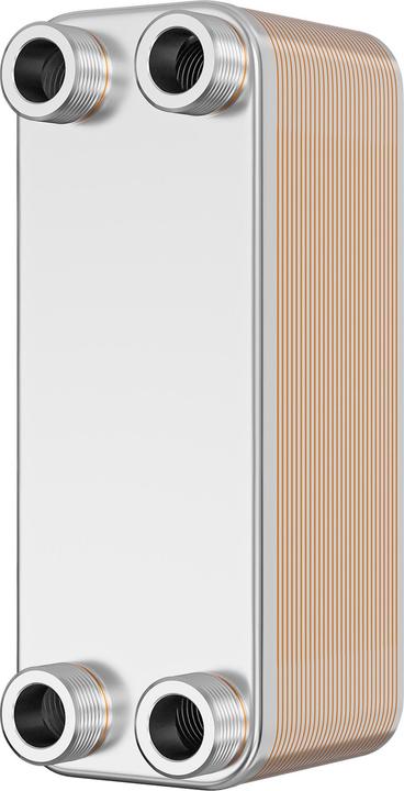 Image du produit Wiltec Hrale Échangeur de chaleur thermique inox 30 plaques max. 175 kW Eau Solaire