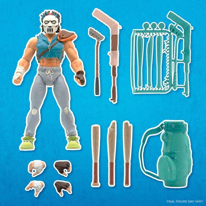 Immagine prodotto Super7 Teenage Mutant Ninja Turtles Ultimates Figure da collezione Onda 4 : Casey Jones