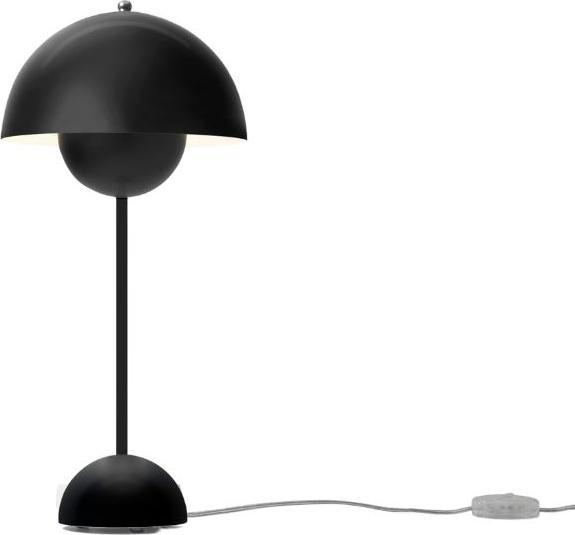Produktbild &Tradition Flowerpot VP3 Tischleuchte Matt Schwarz (E27)