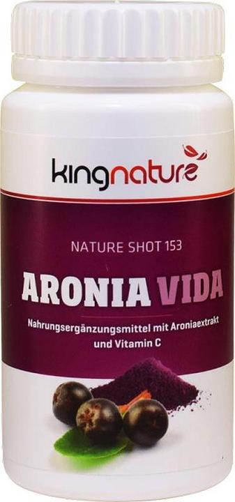 Actual product image Kingnature Chokeberry Vida (100 Piece, Capsules, 60 g)