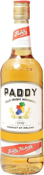 Actual product image Paddy Old Irish Cork (Single Malt, Irish whiskey, 1 x 75 cl)