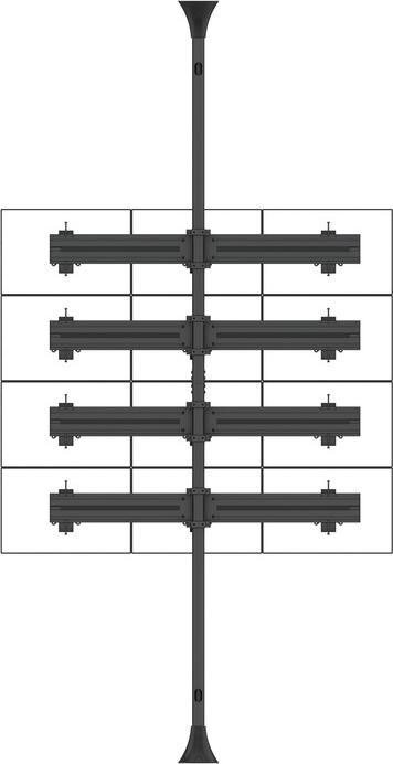 Produktbild Multibrackets Fix-Halter VESA 75x75-100x100, zu Pro System
