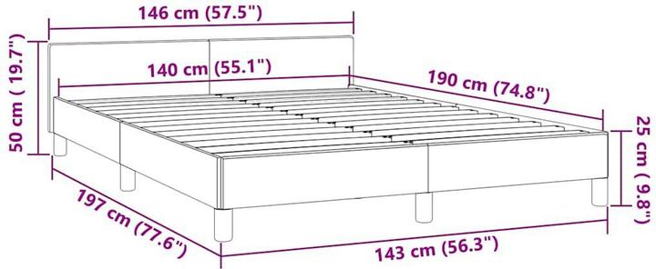 Produktbild VidaXL Johnny (140 x 190 cm)