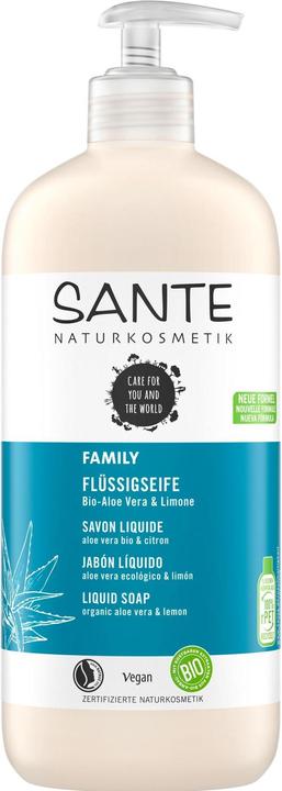 Produktbild Sante Family Flüssigseife Bio-Aloe & Limone (500 ml)
