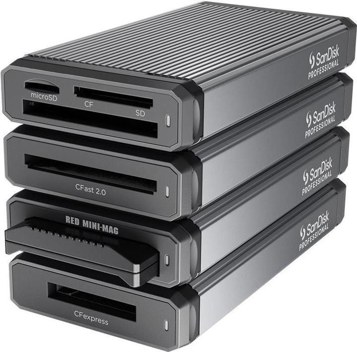 Actual product image SanDisk Professional PRO Reader Multi Card (USB-C)