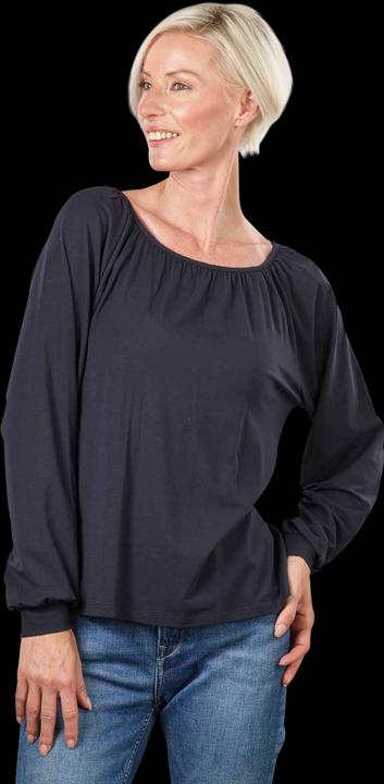 Marc O'Polo Long Sleeve T-Shirt Round Neck Deep Blue Sea