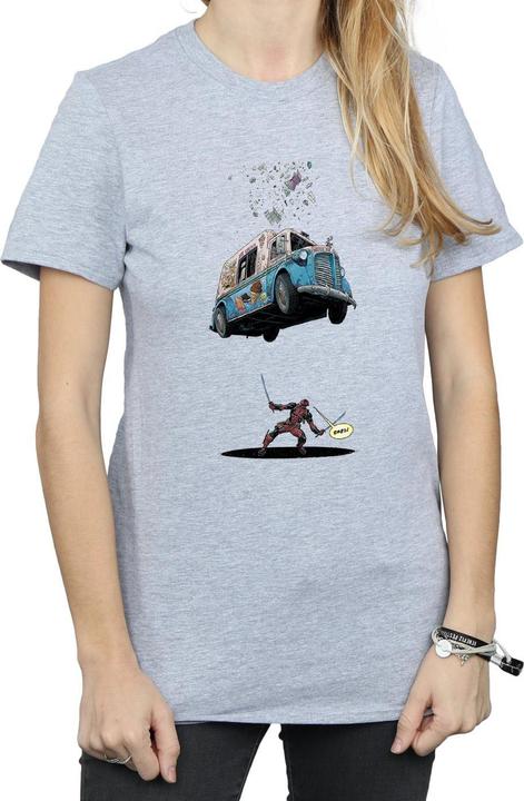 Immagine prodotto Deadpool Ice Cream Maglietta Ampia Donna (XXL)