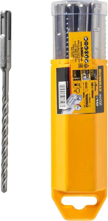 Produktbild DeWalt EXTREME ® XLR SDSPlus Hammerbohr DT8956100 Grosspack (6 Millimeter)