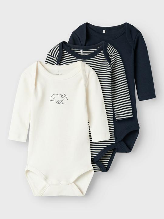 Actual product image Name it 3-pack romper suit (80)