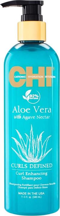 CHI Aloe Vera - Curl Enhancing Shampoo (340 ml, Flüssiges Shampoo)