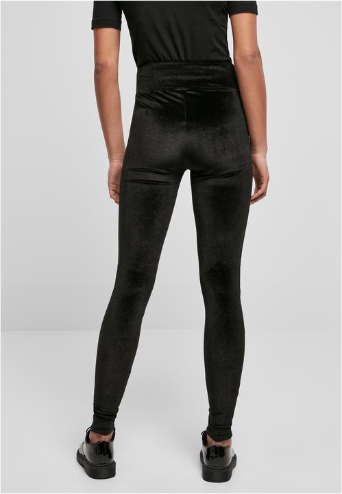 Immagine prodotto Urban Classics Leggings di velluto a vita alta da donna (L)