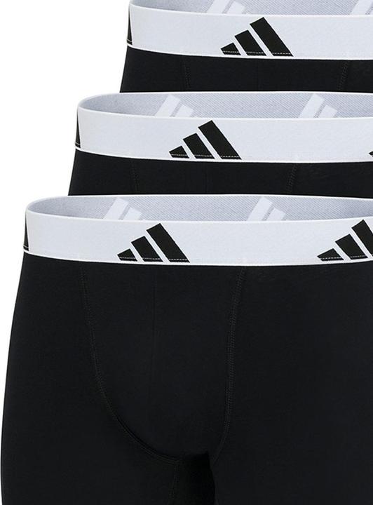 Immagine prodotto adidas Confezione da 6 pacchi di pantaloncini lunghi in cotone Active Flex / pantalone (L, confezione da 6)