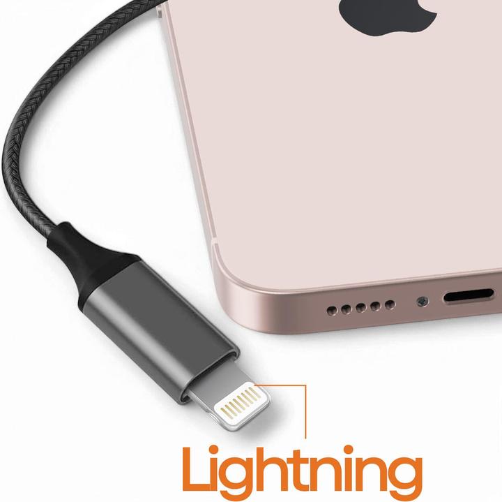Actual product image LinQ Wired Lightning Earphones Semi-intra-auricular (Cable)