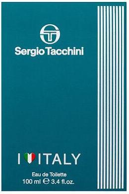 Actual product image Sergio Tacchini I Love Italy For Men Edt Spray (Eau de toilette, 100 ml)