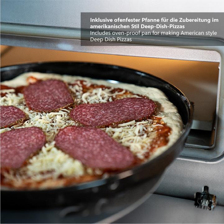 Actual product image Unold Don Luigi pizza oven timer function (Electric pizza oven)