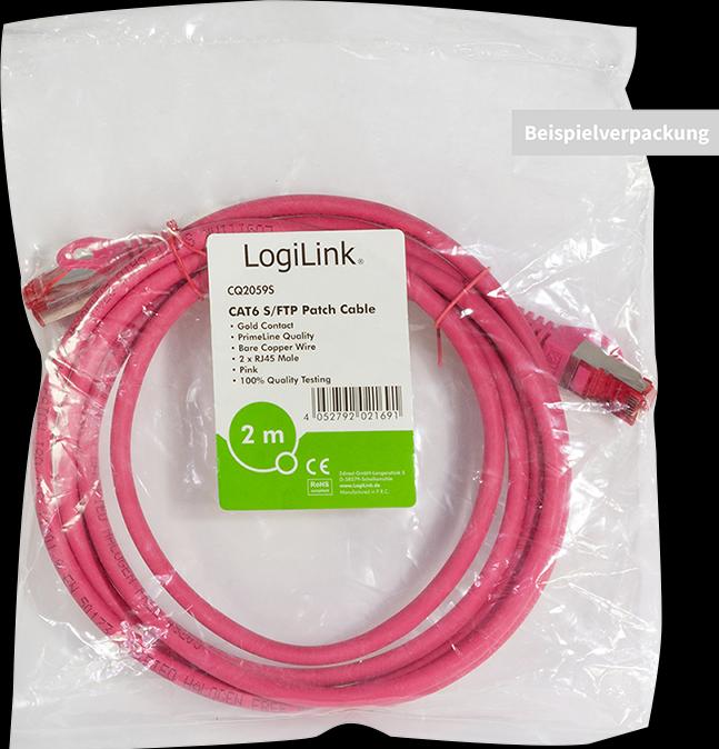Produktbild LogiLink Netzwerkkabel (S/FTP, CAT6, 5 m)