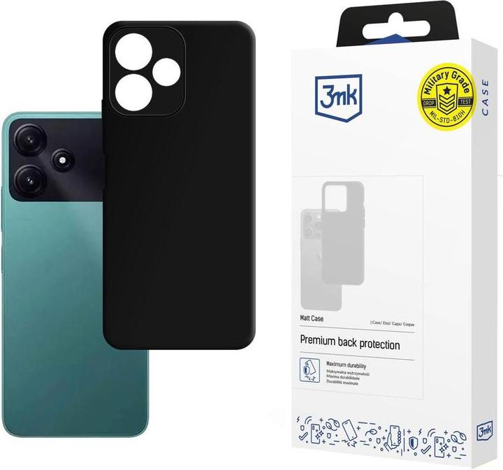 Produktbild 3MK Matt Case Poco M6 Pro 5G czarny/black (Xiaomi Poco M6 Pro)