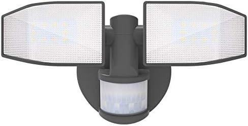 Actual product image Northpoint Schwenkbarer LED-Fassadenstrahler mit Bewegungsmelder (400 lm, IP44)