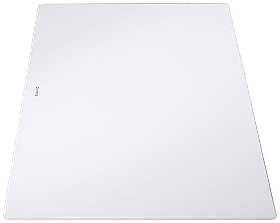 Blanco Glasschneidbrett weiss | Sicherheitsglas | 497 x 350 mm | Passend zur AXIA III