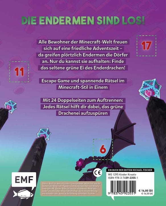 Produktbild Escape für Minecrafter: Das Ei des Enderdrachen