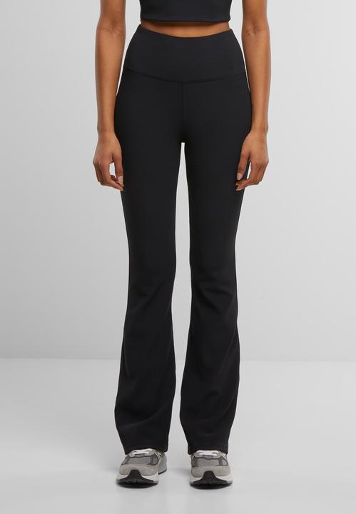 Actual product image Urban Classics Ladies Flared Leggings Rib - 191787 (XS)